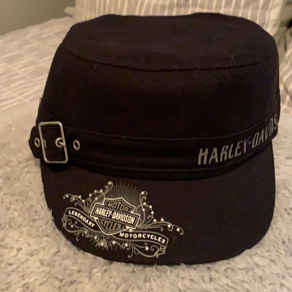 Harley Davidson hat with bling